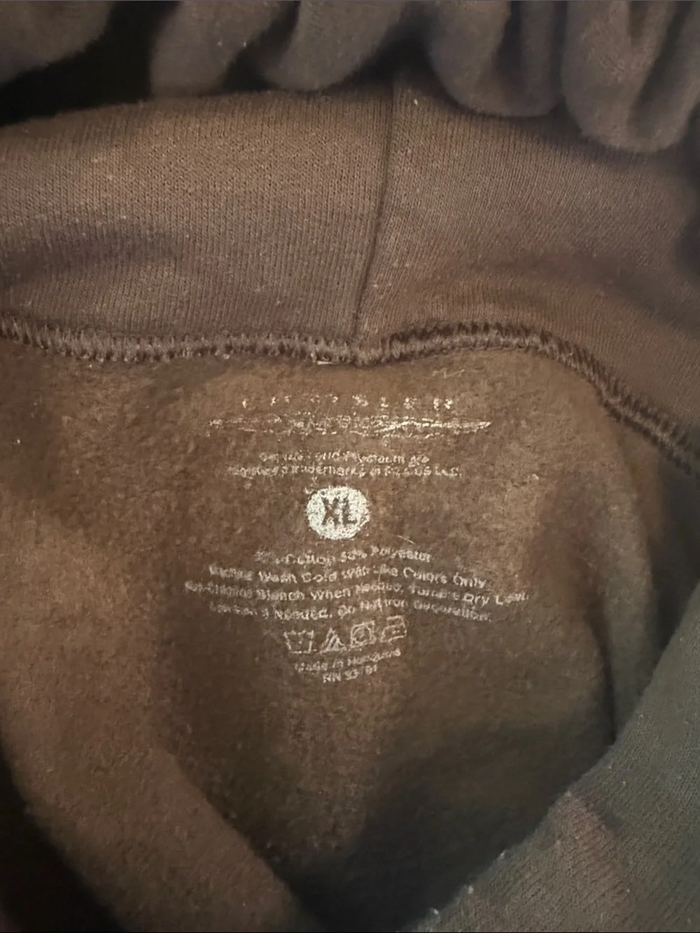 Source Unknown Brown Crewneck Sweatshirt with Yellow Car Graphic - Picture 3 of 3